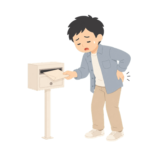 入居者が郵便で返送する
